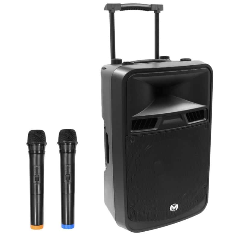 Boxa portabila 15 inch cu 2 microfoane Mac Mah Mobile 15 UHF