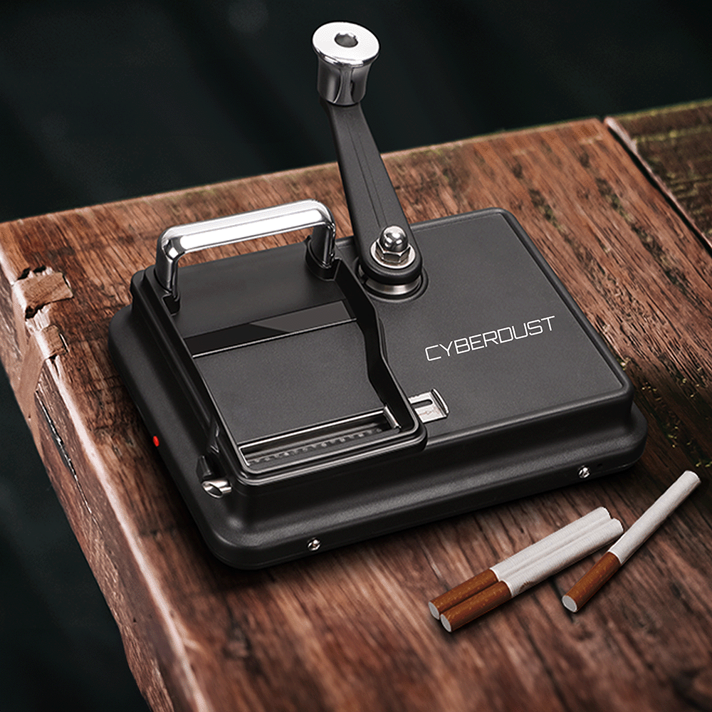 Masina Manuala de Rulat Tigari CYBERDUST, Injector de Tutun de Precizie, Maneta Finisata pentru Confort - imagine 4