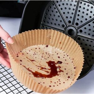 Hartie de copt pentru AirFryer rotund 24cm, 50 buc - imagine 3