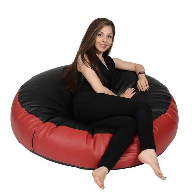 Fotoliu Relaxo XL , material piele ecologica — imaginea 2