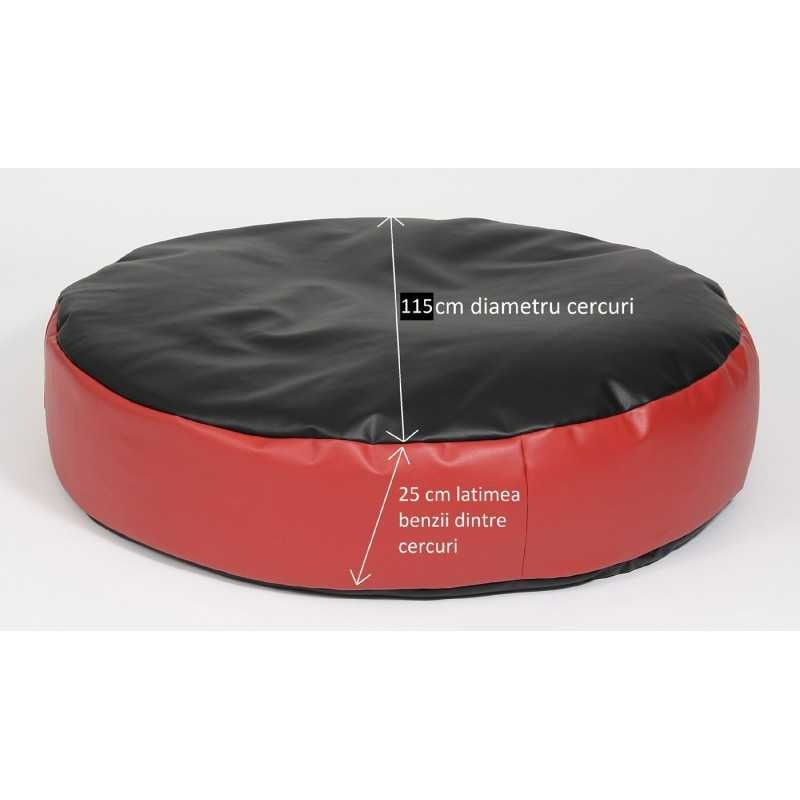 Fotoliu Relaxo XL , material piele ecologica — imaginea 3