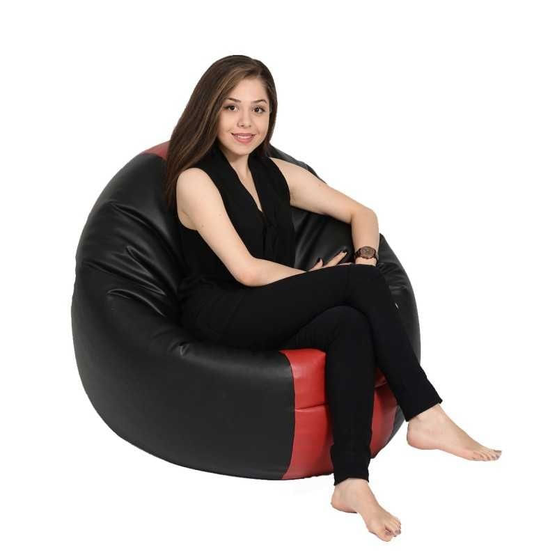 Fotoliu Relaxo XL , material piele ecologica — imaginea 7