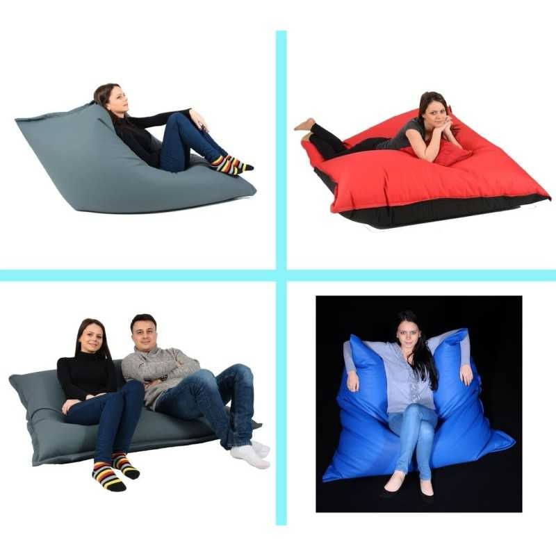 Fotoliu tip Perna Magic Pillow, material piele ecologica — imaginea 4