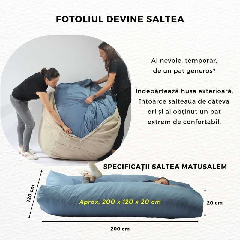 Fotoliu Matusalem, material textil — imaginea 3