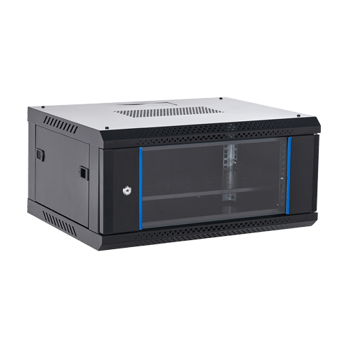 Rack perete 4U 19'' 600x450, negru, seria economica - ASYTECH Networking ASY-4U-6045WL