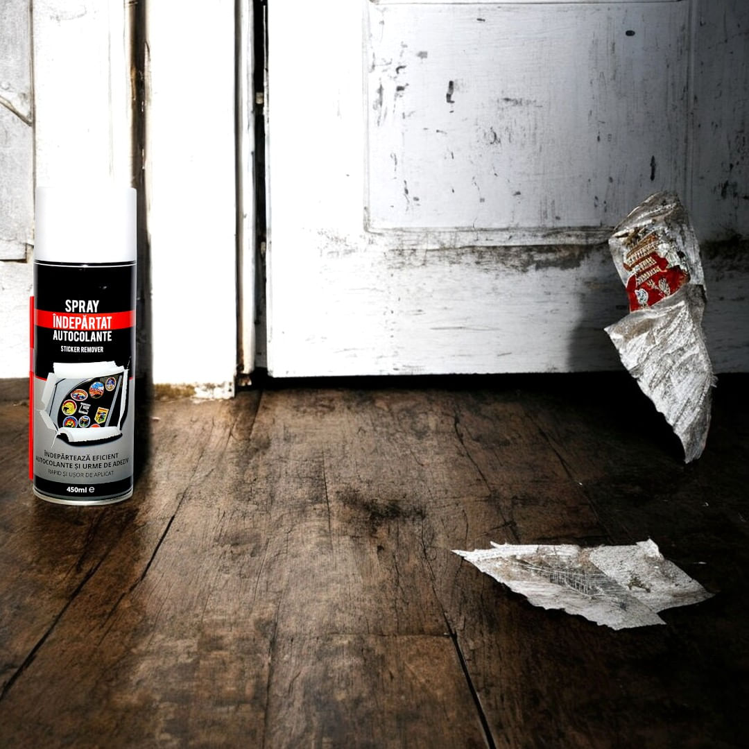 Spray tehnic, indepartare banda adeziva si autocolant vechi, 450 ml, uz casnic/profesional - 1 | YEO