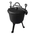 Ceaun de Vanatoare din Fonta de 10 Litri — imaginea 2