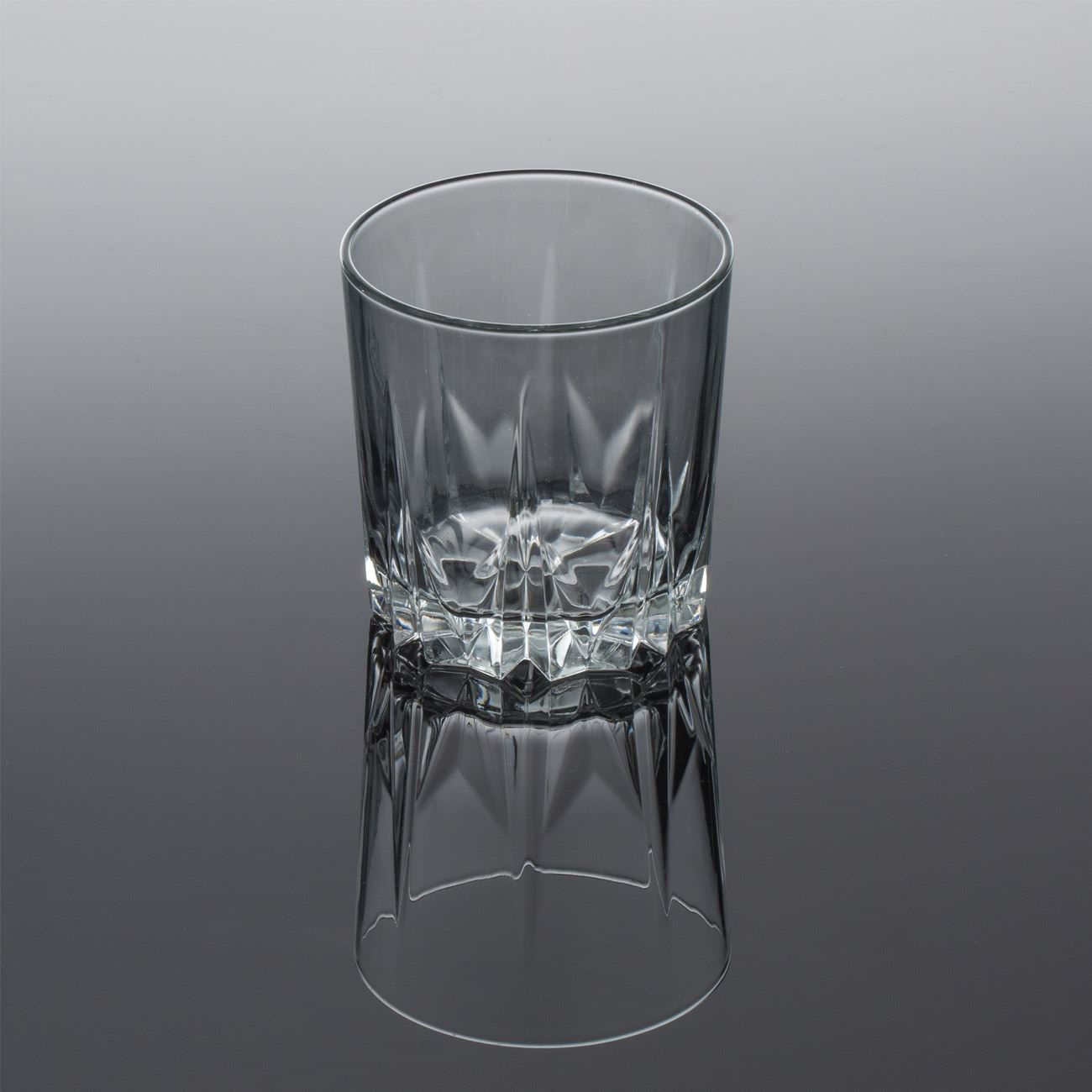 Pahar whisky karat, capacitate 295 ml, transparent, sticla - 1 | YEO