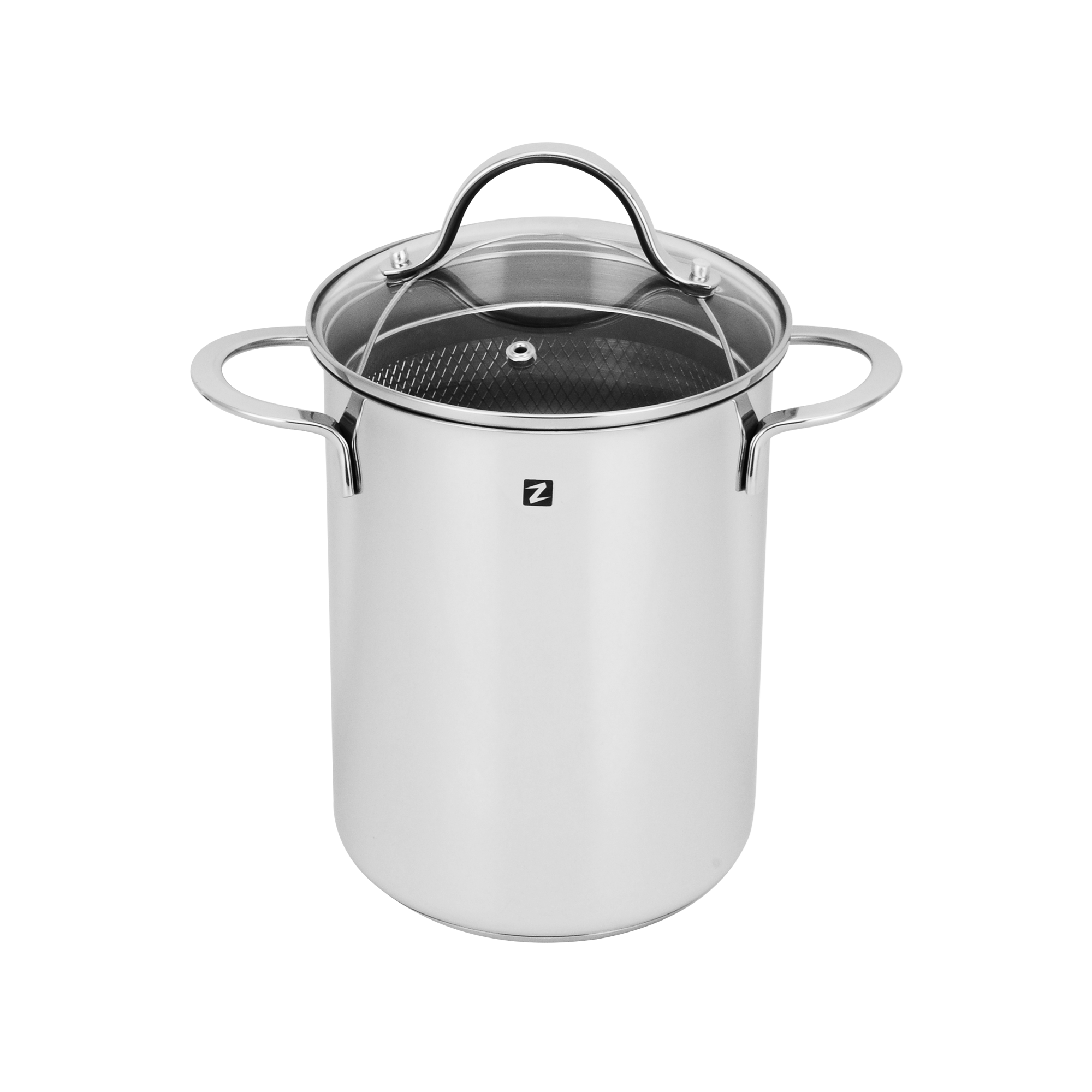 Oala pentru sparanghel/paste, inox, 16cm/4,2L - Zokura — imaginea 2
