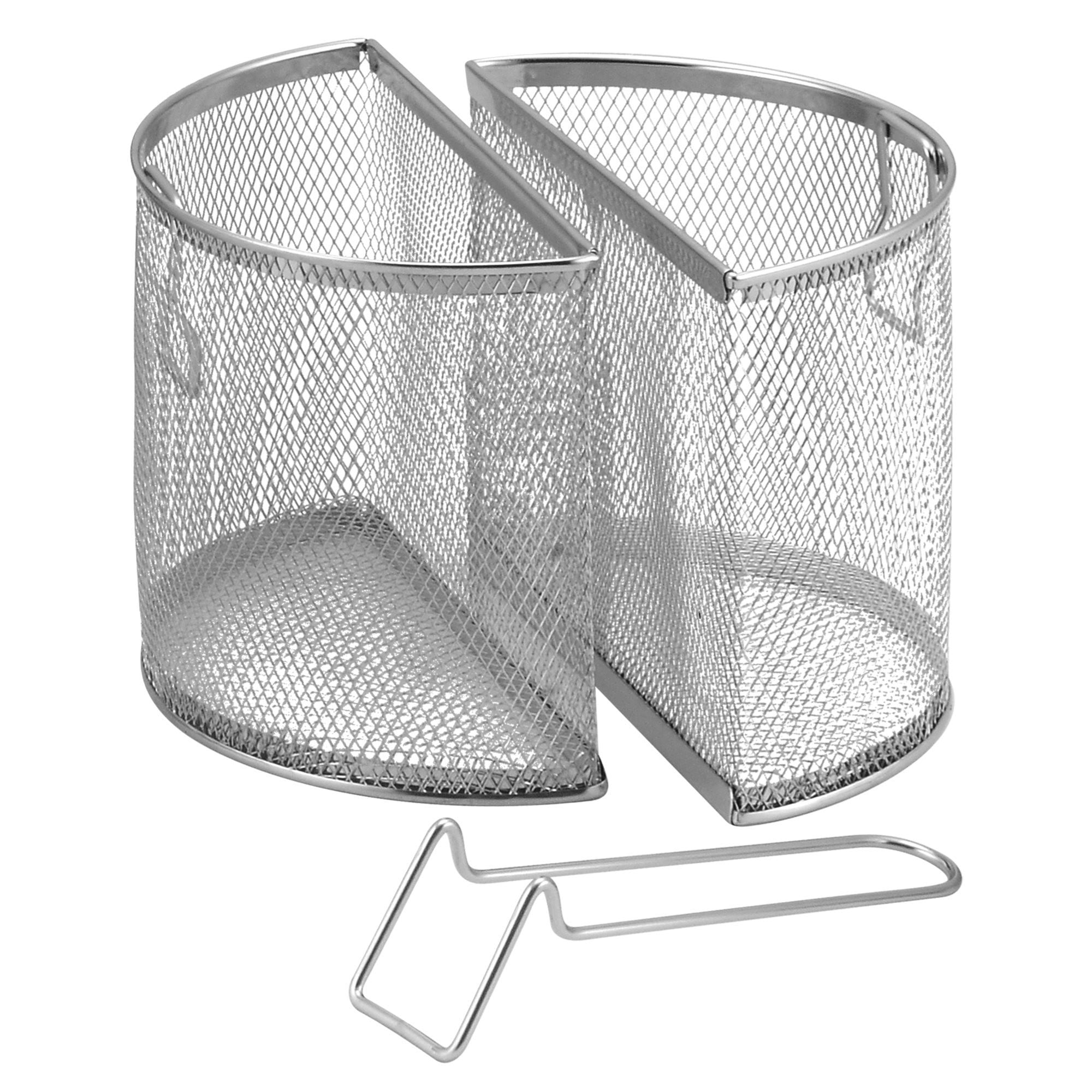 Oala pentru paste, cu 2 cosuri, inox, 22cm/6L - Zokura — imaginea 5