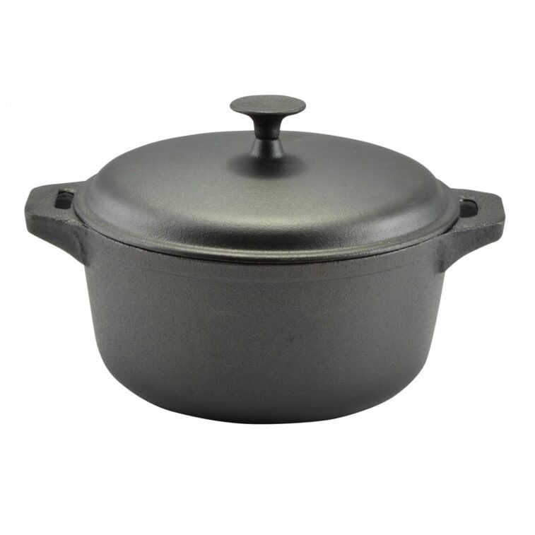 Oala de fonta cu capac, 7 L, Perfect Home — imaginea 3