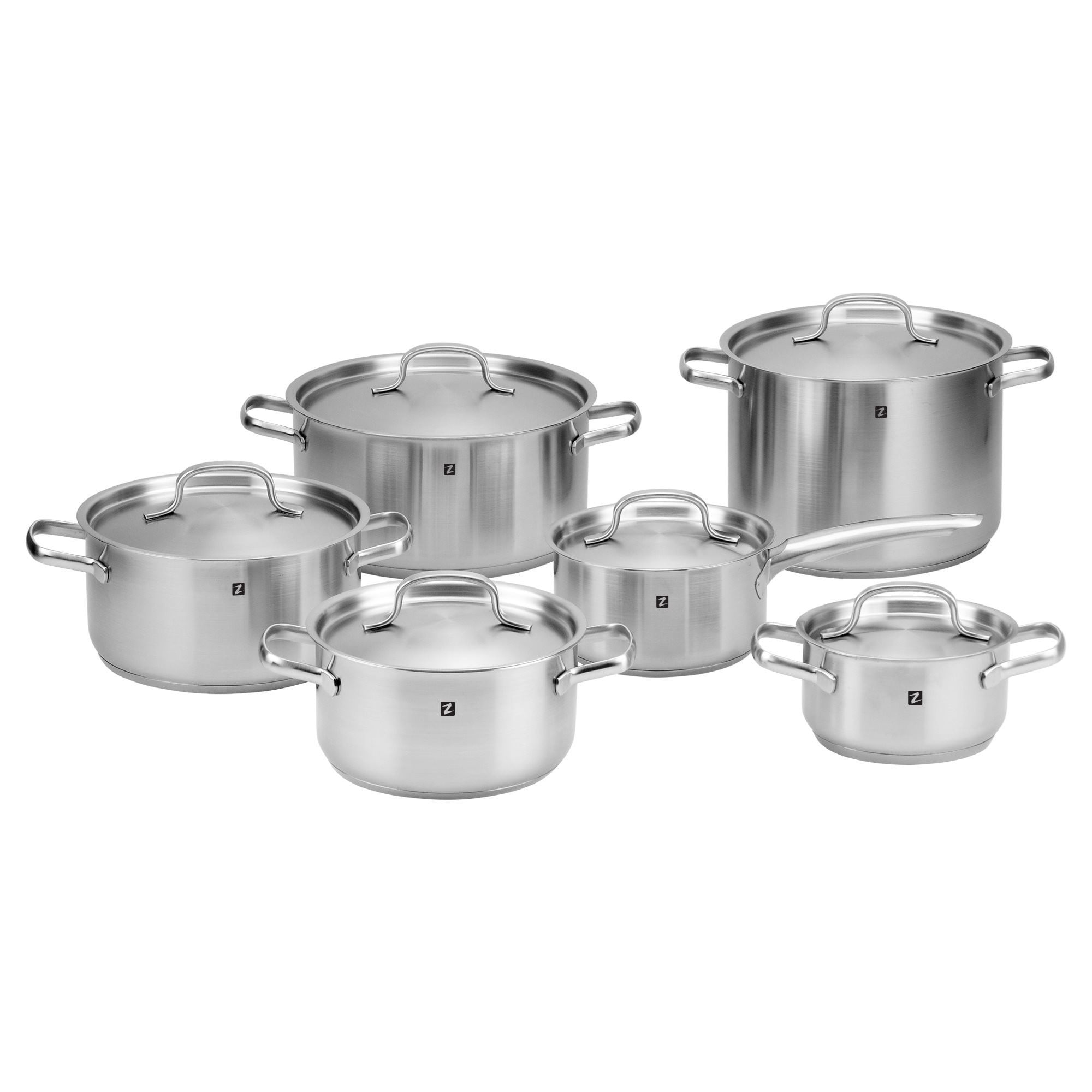 Set oale inox, 12 piese - Zokura — imaginea 3
