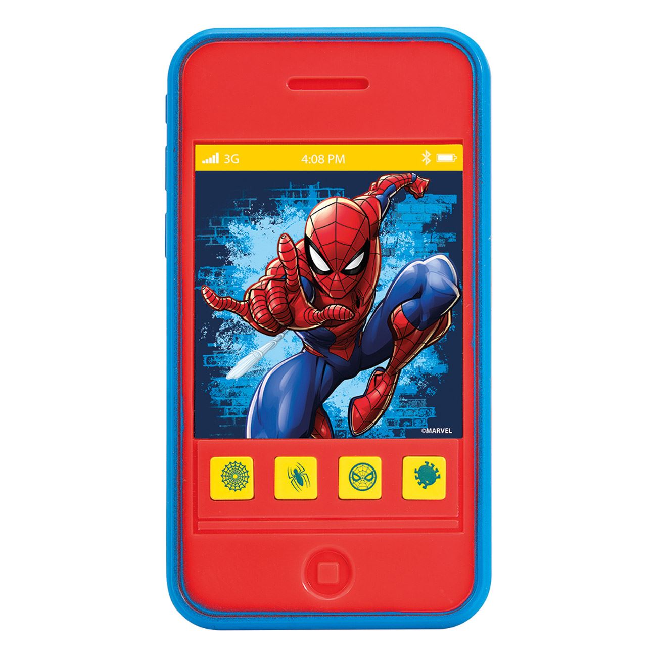 Telefon mobil jucarie as, spiderman, sunete reale, multicolor, 3+ ani