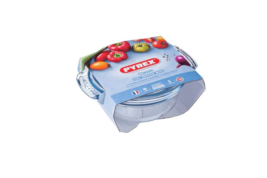 Vas termorezistent rotund cu capac 4.9L PYREX IRRESISTIBLE
