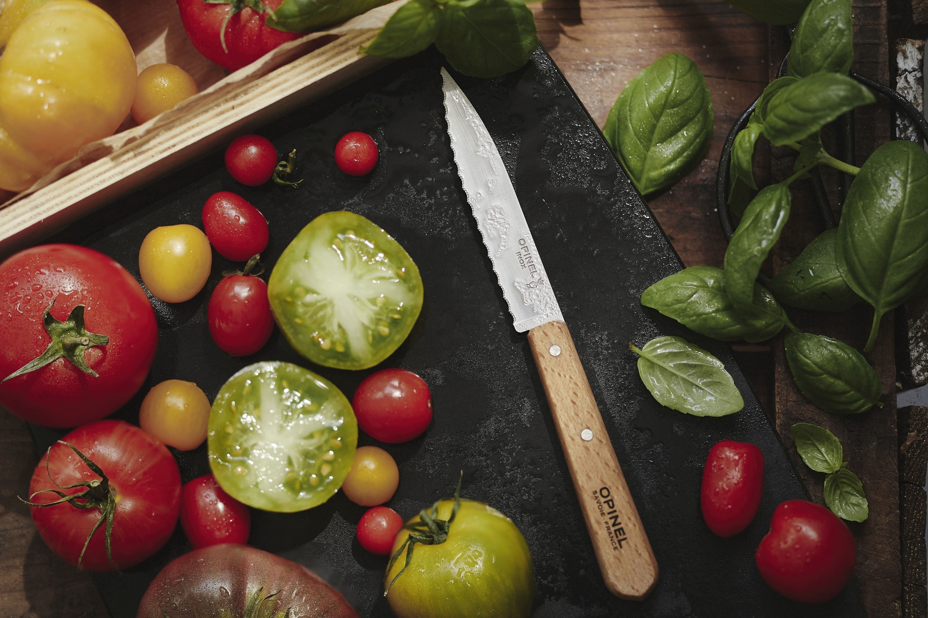 Set cutite de bucatarie 4 piese, "Les Essentiels" - Opinel — imaginea 5