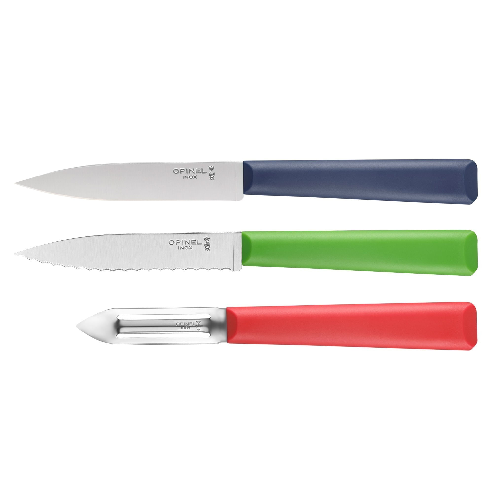 Set cutite 3 piese, inox, "Les Essentiels" - Opinel — imaginea 2
