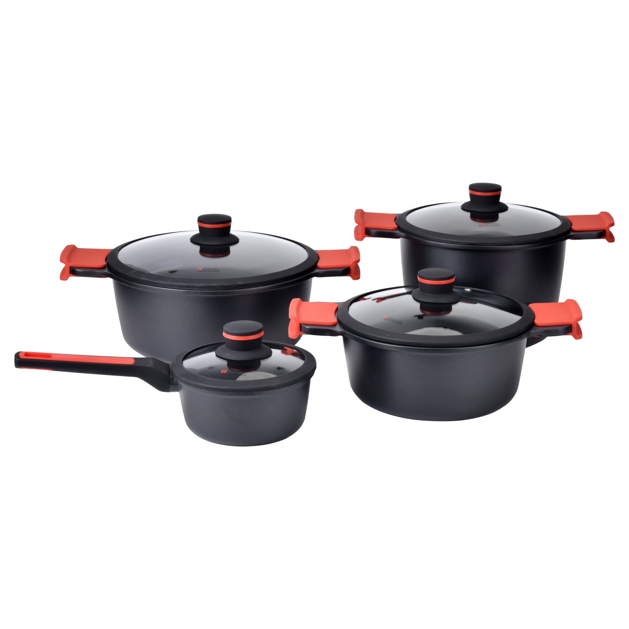 Set oale aluminiu, 8 piese "Noble" - Zokura — imaginea 4