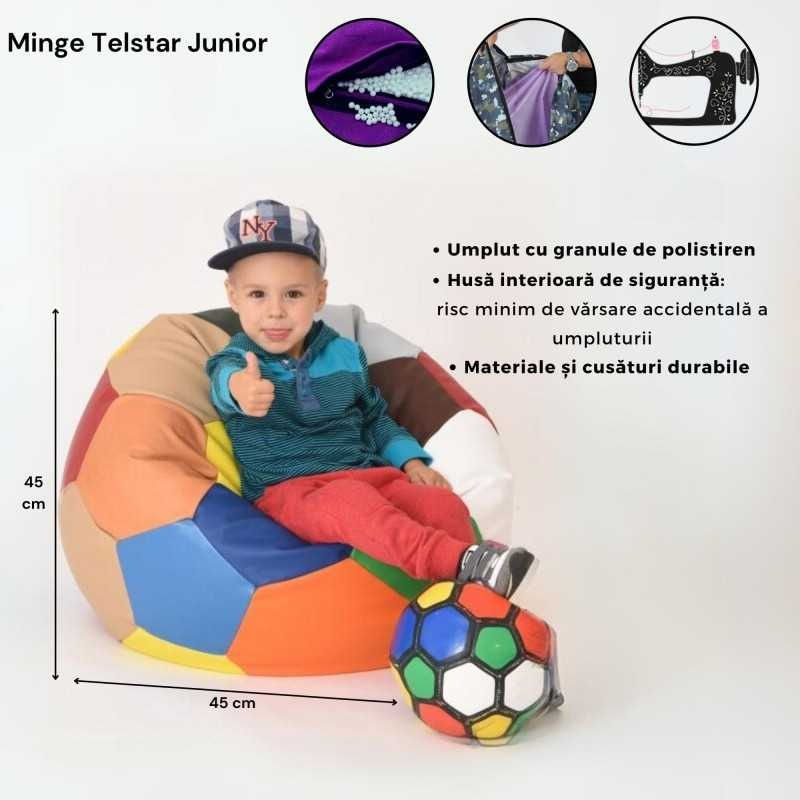 Fotoliu Minge Telstar Junior, material — imaginea 4