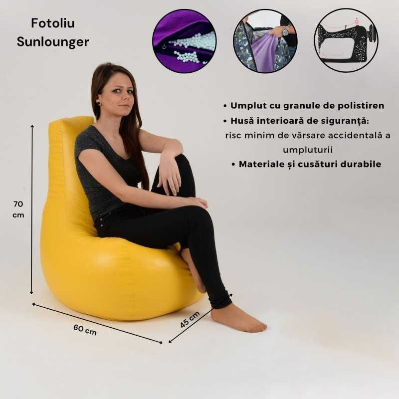 Fotoliu tip Fotoliu Sunlounger — imaginea 3