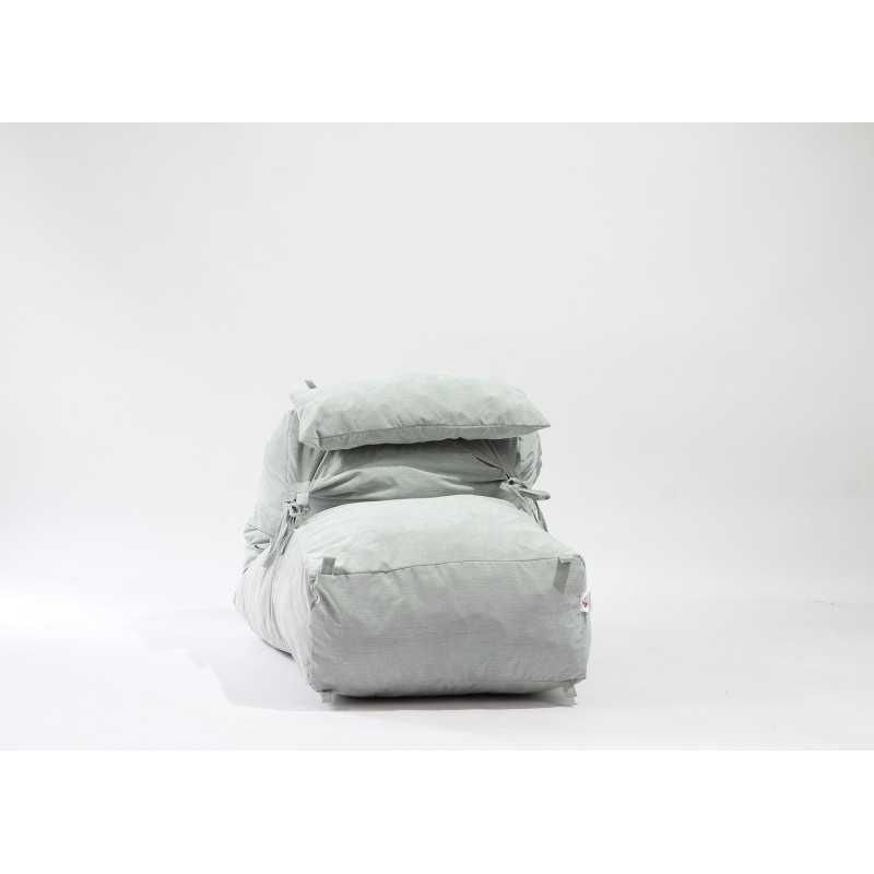Fotoliu Yoga L cu perna, material textil — imaginea 3