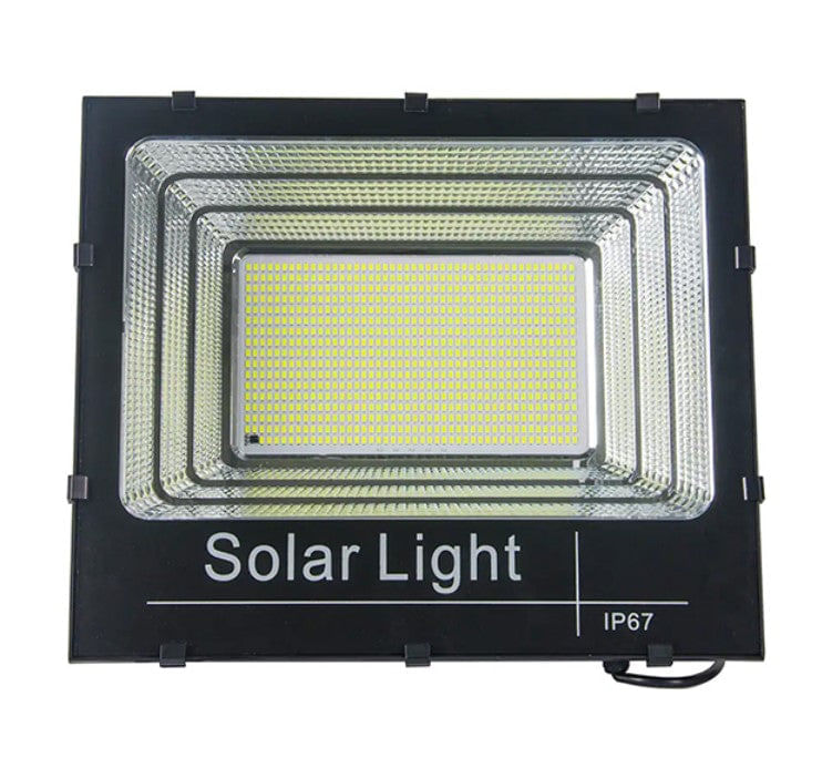 KIT Proiector 100w LED DIMABIL JORTAN cu Panou Solar INDIVIDUAL si Telecomanda — imaginea 4