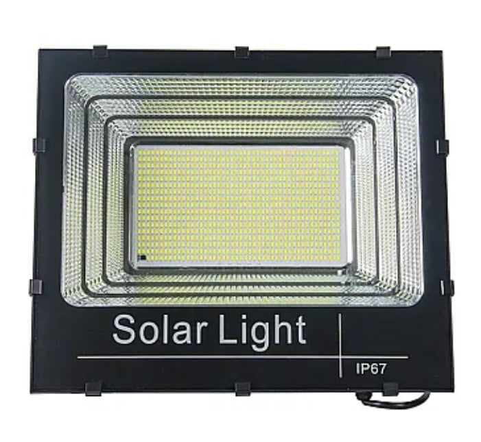 KIT Proiector 600w LED DIMABIL JORTAN cu Panou Solar si Telecomanda — imaginea 4