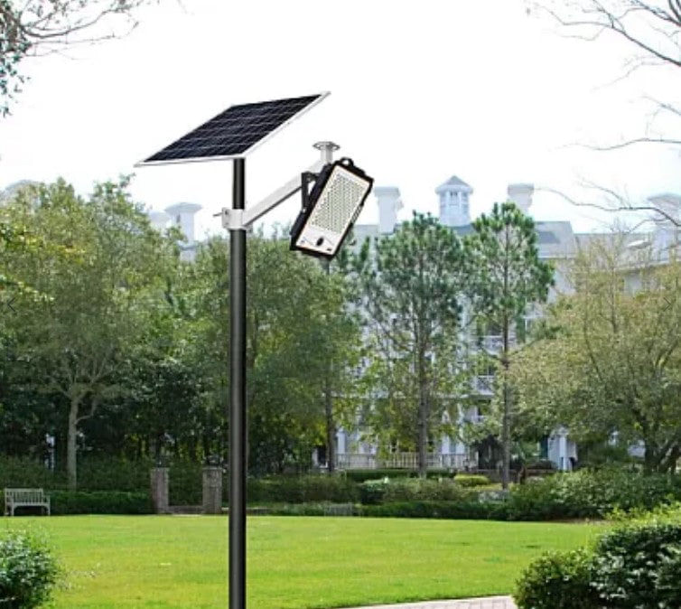 Proiector 300W cu panou solar MJ-D903 — imaginea 4