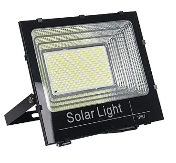 KIT Proiector 200w LED DIMABIL JORTAN cu Panou Solar INDIVIDUAL si Telecomanda — imaginea 3