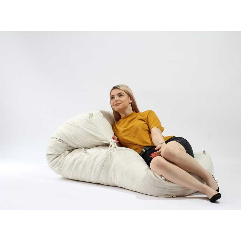 Fotoliu Yoga L, material textil — imaginea 3
