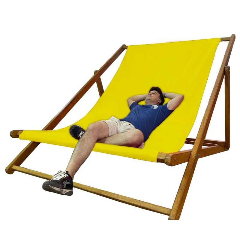 Fotoliu pliabil supradimensionat, HUGE, material impermeabil, Galben — imaginea 6