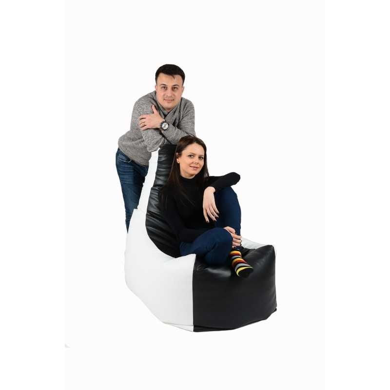 Fotoliu tip Fotoliu Sunlounger EVO XL, material piele ecologica — imaginea 5