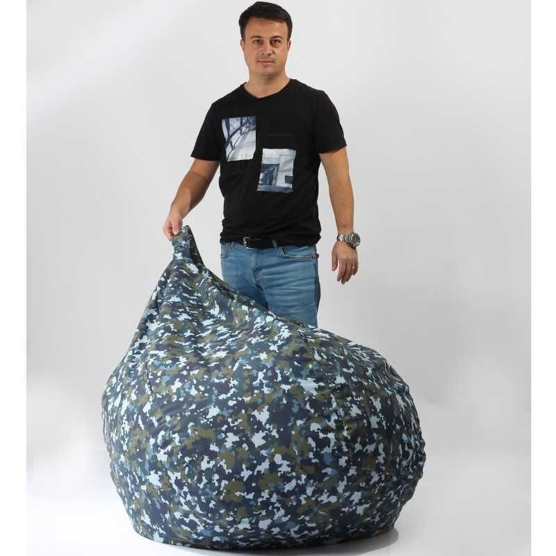 Fotoliu Nirvana Gigant, material impermeabil — imaginea 4