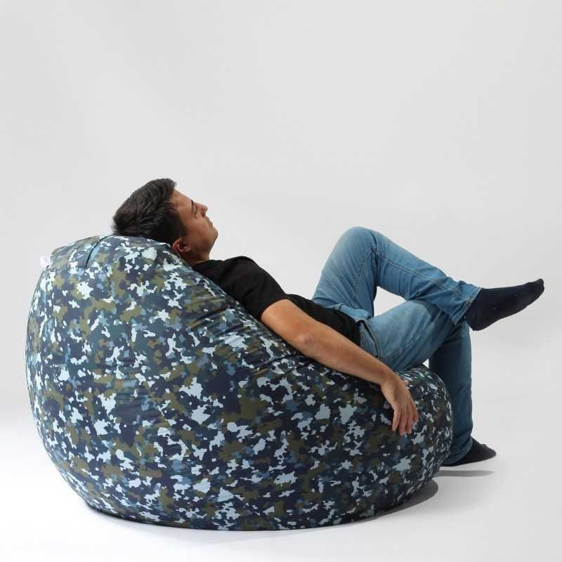 Fotoliu Nirvana Gigant, material impermeabil — imaginea 5