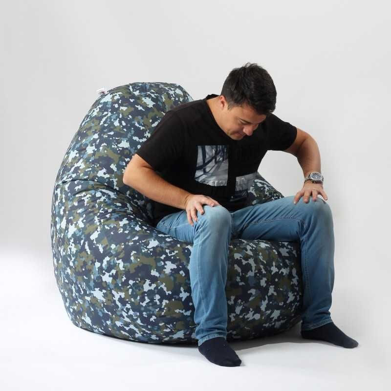 Fotoliu Nirvana Gigant, material impermeabil — imaginea 6