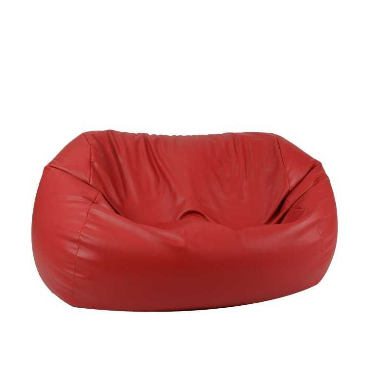 Fotoliu tip Canapea Relaxo XL2, material piele ecologica, Rosu — imaginea 2