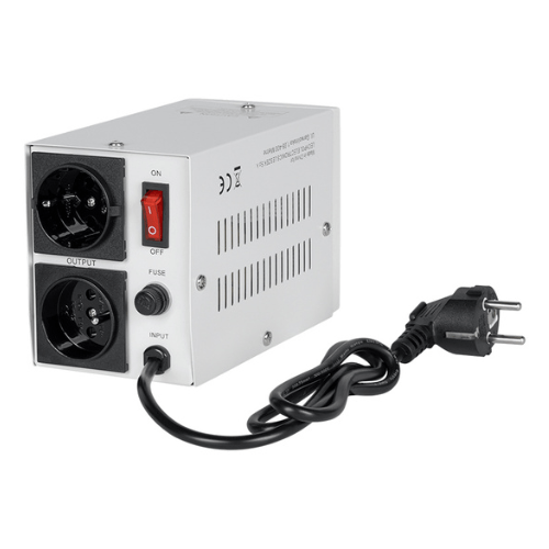 Stabilizator tensiune automat 500VA 2 prize Schuko Kemot