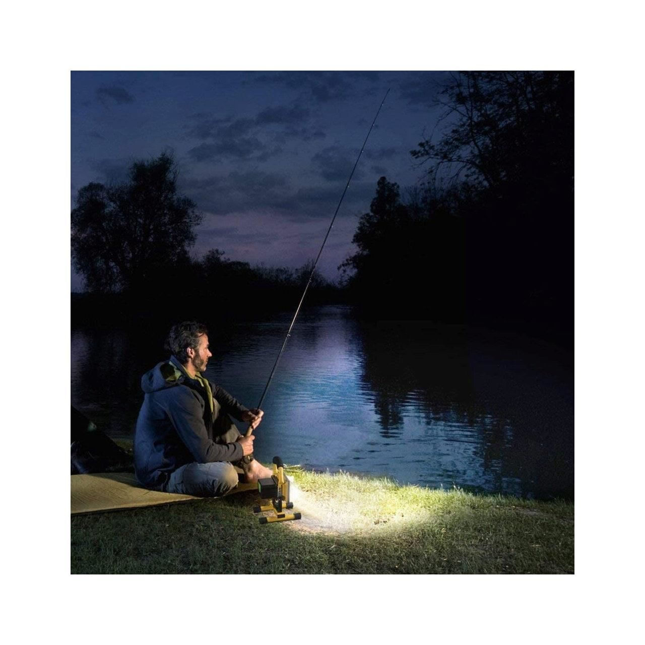 Proiector lucru, LED SMD, cu acumulator si maner, 30 W, 2300 lm, IP54, Strend Pro — imaginea 2