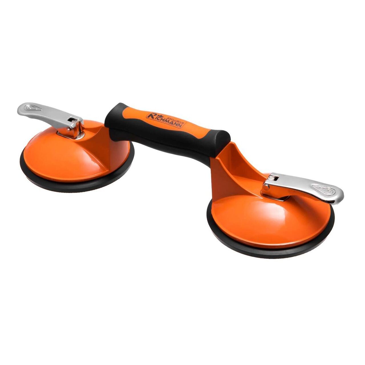 Ventuza pentru transport si montat parbrize, geamuri, placi marmura, granit, Richmann Exclusive, 2 brate, max 120 kg, 123 mm — imaginea 2