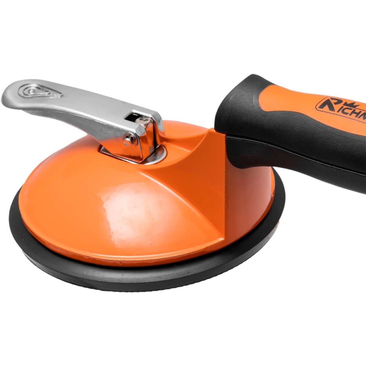 Ventuza pentru transport si montat parbrize, geamuri, placi marmura, granit, Richmann Exclusive, 2 brate, max 120 kg, 123 mm — imaginea 3