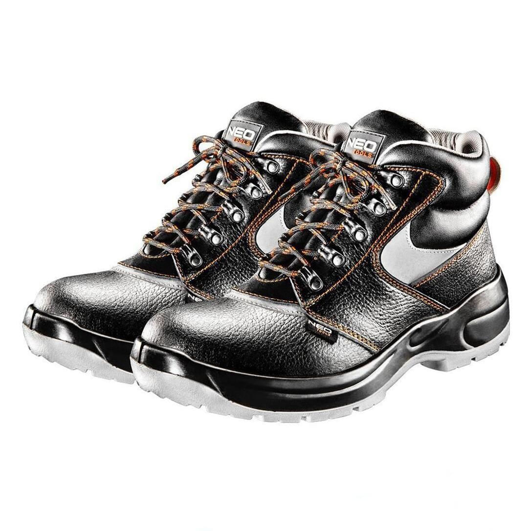 Bocanci de lucru, S1P, SRA, piele, marimea — imaginea 2