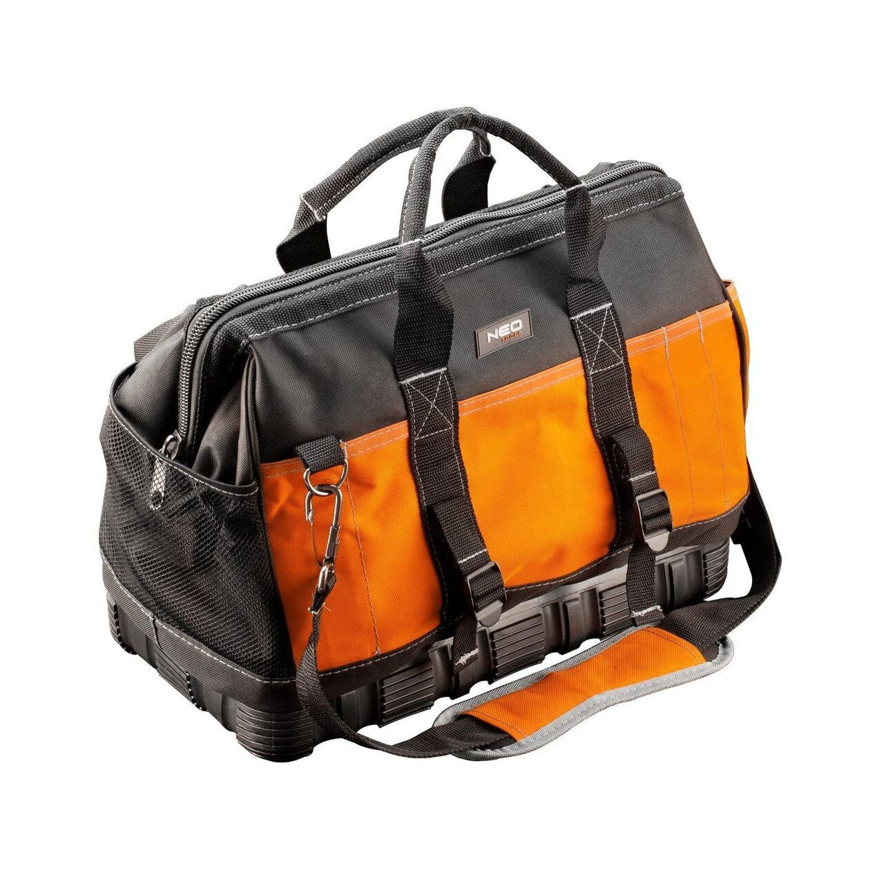 Geanta scule, cu manere si curea transport, nylon 600D, 40x22x30 cm, NEO — imaginea 4