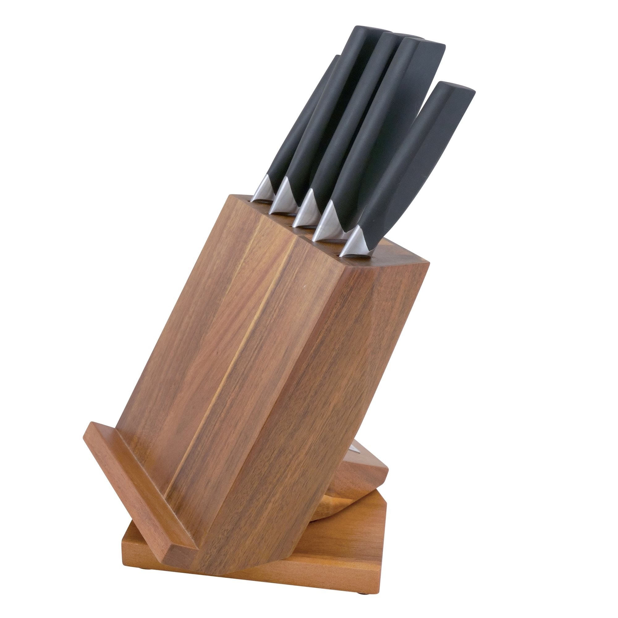 Set cutite 6 piese, suport rotativ - Zokura — imaginea 4