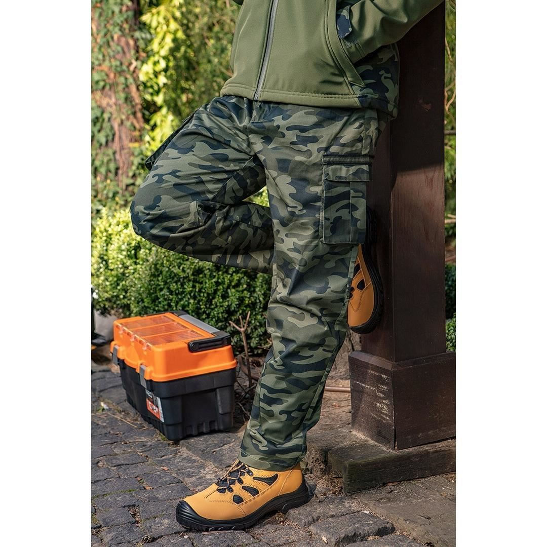 Bocanci de lucru, S3, SRC, protectie compozit, piele nabuc, NEO, marimea — imaginea 3