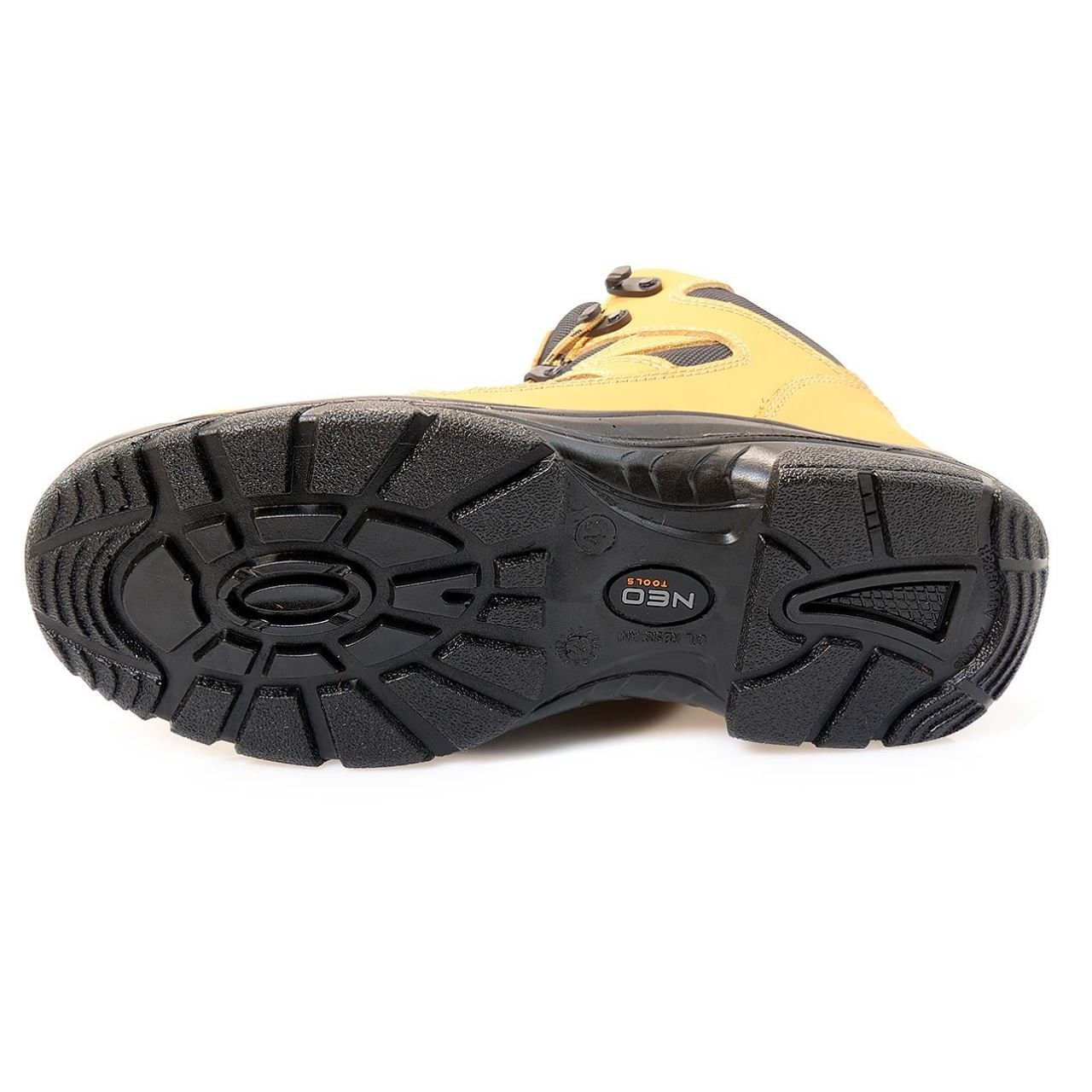 Bocanci de lucru, S3, SRC, protectie compozit, piele nabuc, NEO, marimea — imaginea 5