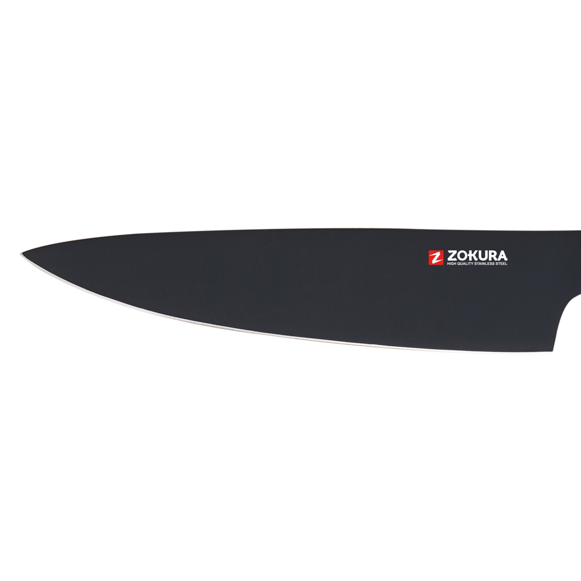 Cutitul bucatarului, otel inoxidabil, 20 cm - Zokura — imaginea 2
