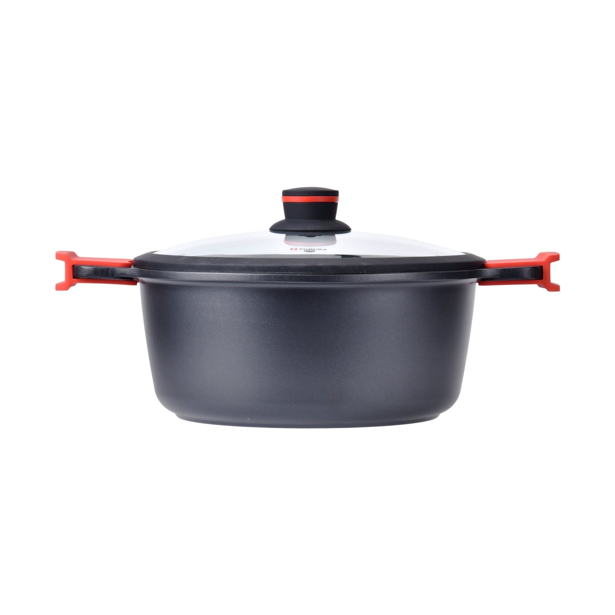 Cratita aluminiu, 24cm/3,6L Noble - Zokura — imaginea 2