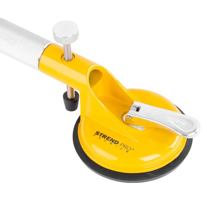 Ventuza pentru transport si montat parbrize, geamuri, placi marmura, granit, Strend Pro, 2 brate, max 80 kg — imaginea 4