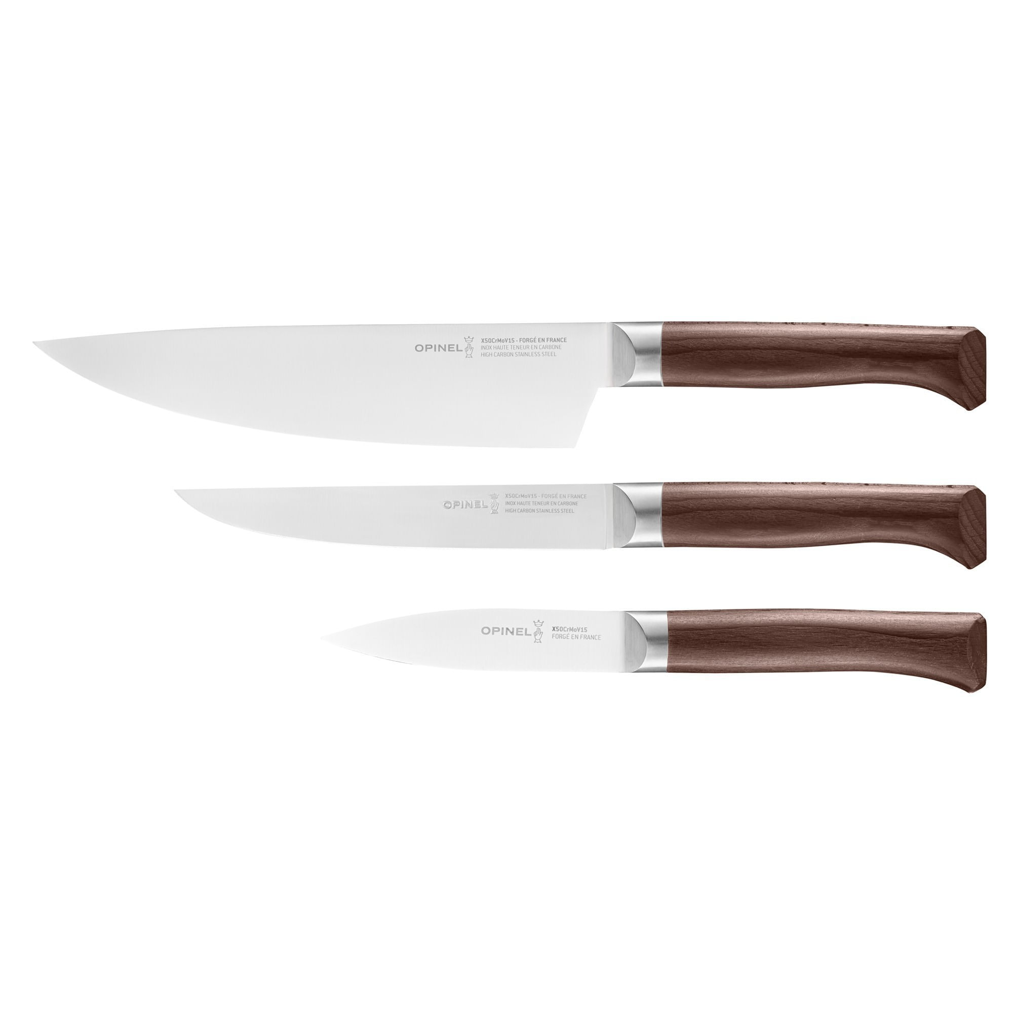 Set 3 cutite, "Les Forges 1890" - Opinel — imaginea 3