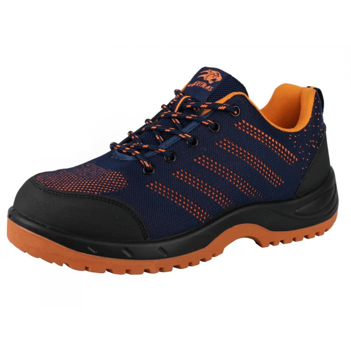 Pantofi de lucru, SB, SRC, Fly-knit, bombeu metalic, bleumarin, ART.MAS — imaginea 2