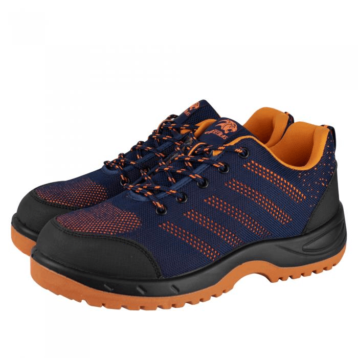 Pantofi de lucru, SB, SRC, Fly-knit, bombeu metalic, bleumarin, ART.MAS — imaginea 4